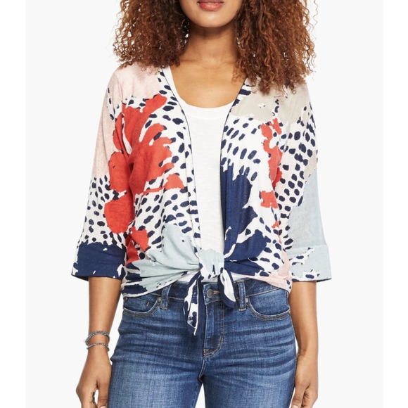 NIC & ZOE Art Scene 4-Way Cardigan  ~ NWT - Picture 4 of 9